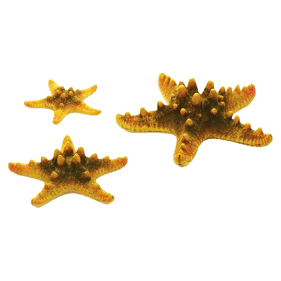 biOrb Sea - set hvězdic - žluté 10, 8 a 5 cm