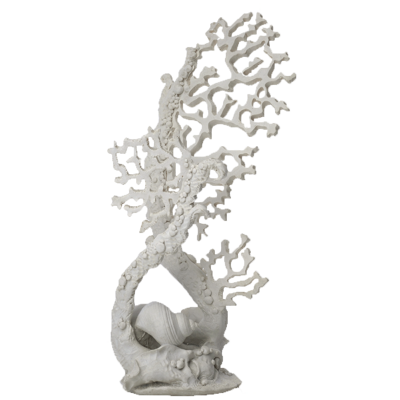 biOrb Fan Coral Ornament bílý 40 cm